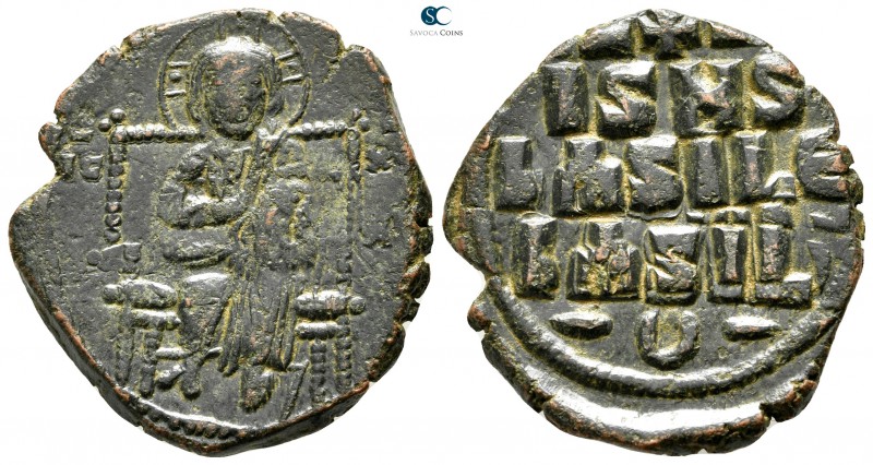 Anonoym circa AD 1042-1055. Attributed to Constantine IX. Byzantine
Follis Æ
...
