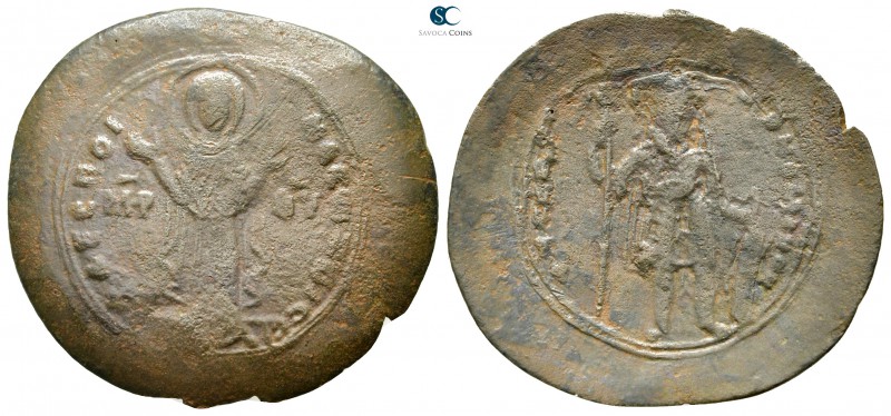 Constantine IX Monomachus. AD 1042-1055. Constantinople
Miliaresion

29mm., 3...