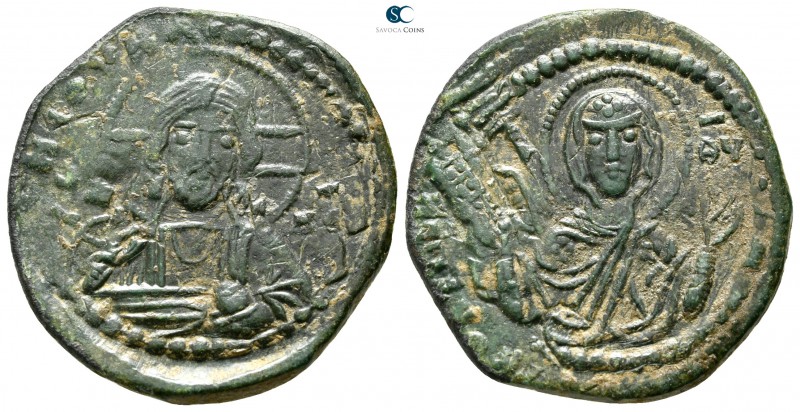 Romanus IV, Diogenes AD 1068-1071. Constantinople
Anonymous follis Æ

27mm., ...