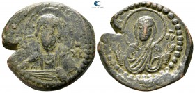 Romanus IV, Diogenes AD 1068-1071. Anonymous follis Æ. Class G. Constantinople. Follis Æ