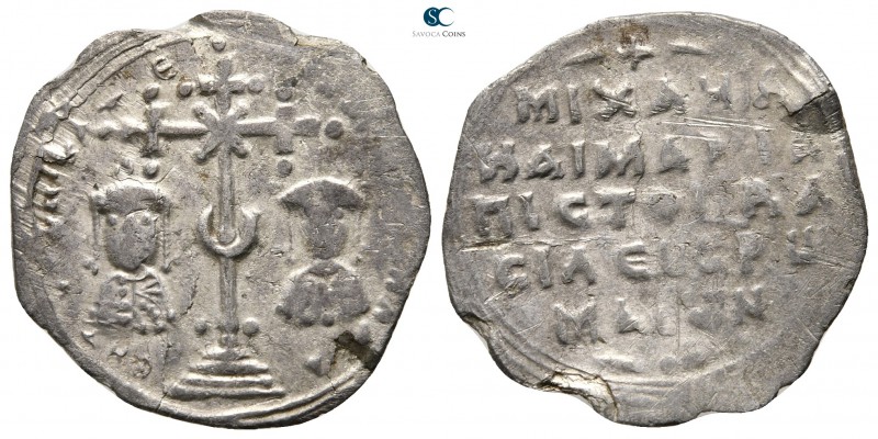 Michael VII Doukas AD 1071-1078. Constantinople
Miliaresion AR

22mm., 1,29g....