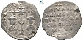 Michael VII Doukas AD 1071-1078. Constantinople. Miliaresion AR