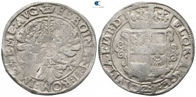 Germany . Emden. Ferdinand III AD 1637-1657. 28 Stüber AR