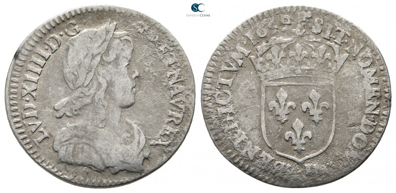 France. Louis XIV 'the Sun King' AD 1643-1715.
1/12 Ecu AR, 1659

20mm., 2,15...