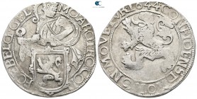 Netherlands. Gelderland.  AD 1644. Lion Daalder AR