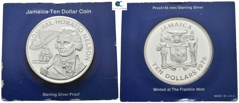Jamaica. AD 1976.
2 Dollars AR

45mm., 42,12g.

proof