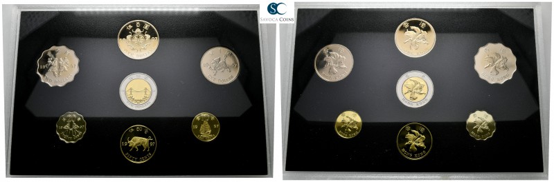 Hong Kong. AD 1997.
Official Coin Set

mm., g.

proof