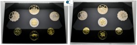 Hong Kong.  AD 1997. in Box, with certificate of authenticity.. Official Coin Set