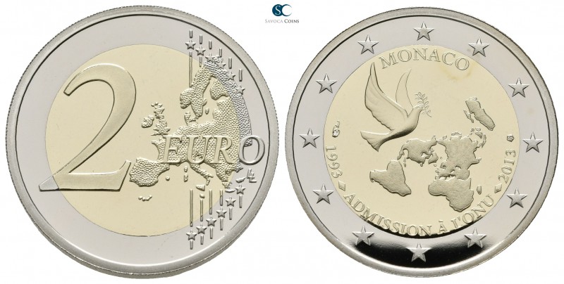 Monaco. AD 2013.
2 Euro

26mm., 8,50g.

proof