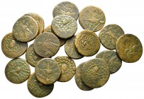 Lot of ca. 20 greek bronze coins / SOLD AS SEEN, NO RETURN!
<br><br>very fine<br><br>