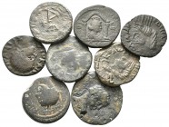 Lot of ca. 8 roman provincial bronze coins / SOLD AS SEEN, NO RETURN!<br><br>very fine<br><br>