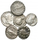 Lot of 6 roman silver coins / SOLD AS SEEN, NO RETURN!<br><br>very fine<br><br>