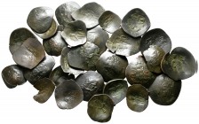 Lot of ca. 30 byzantine skyphate coins / SOLD AS SEEN, NO RETURN!<br><br>very fine<br><br>