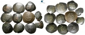 Lot of ca. 10 byzantine skyphate coins / SOLD AS SEEN, NO RETURN!<br><br>good very fine<br><br>