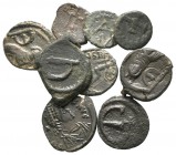 Lot of ca. 9 byzantine bronze coins / SOLD AS SEEN, NO RETURN!<br><br>very fine<br><br>