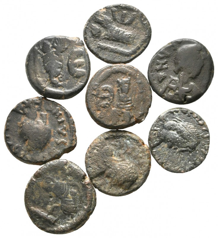 Lot of ca. 8 byzantine bronze coins / SOLD AS SEEN, NO RETURN!

very fine