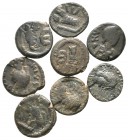 Lot of ca. 8 byzantine bronze coins / SOLD AS SEEN, NO RETURN!<br><br>very fine<br><br>