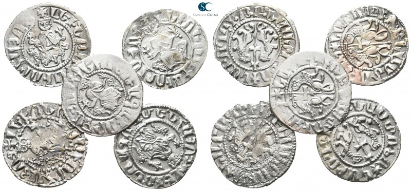Lot of ca. 5 medieval silver coins / SOLD AS SEEN, NO RETURN!

very fine