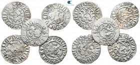 Lot of ca. 5 medieval silver coins / SOLD AS SEEN, NO RETURN!<br><br>very fine<br><br>