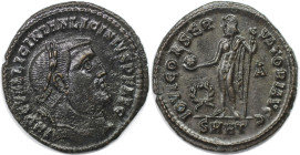 Römische Münzen, MÜNZEN DER RÖMISCHEN KAISERZEIT. Licinius I. (308-324 n. Chr). Follis 313-316 n. Chr., Heraclea. (4,32 g. 24 mm) Vs.: IMP C VAL LICIN...