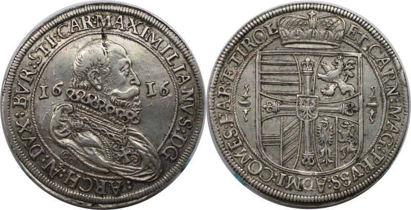 RDR – Habsburg – Österreich, RÖMISCH-DEUTSCHES REICH. Erzherzog Maximilian als L...