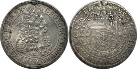 RDR – Habsburg – Österreich, RÖMISCH-DEUTSCHES REICH. Leopold I. (1657-1705). Taler 1695, Hall. Silber. 28,10 g. Dav. 3245. Sehr schön. Leichte Montie...