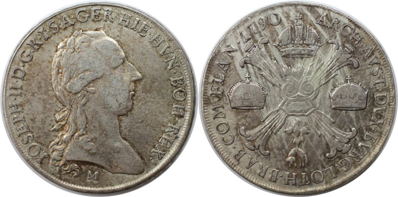 RDR – Habsburg – Österreich, RÖMISCH-DEUTSCHES REICH. Joseph II. Kronentaler 179...