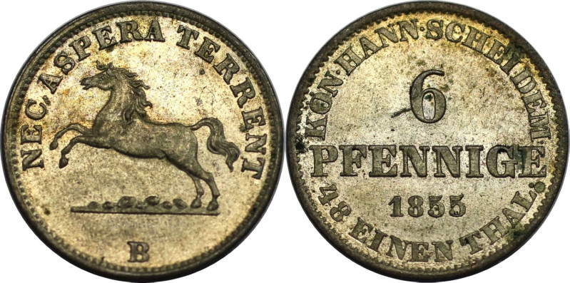 Altdeutsche Münzen und Medaillen, BRAUNSCHWEIG - CALENBERG - HANNOVER. George V....