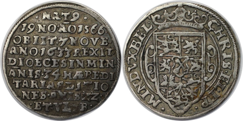 Altdeutsche Münzen und Medaillen, BRAUNSCHWEIG - LÜNEBURG - CELLE. Christian von...