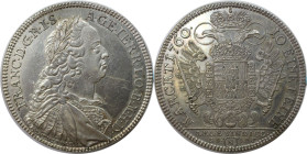 Altdeutsche Münzen und Medaillen, NÜRNBERG, STADT. Konv.-Taler 1760 SS IMF, mit Titel Franz I. Kaiserliche Kontributionsprägung. Silber. 28,05 g. KM 3...