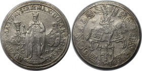 Altdeutsche Münzen und Medaillen, TEFFTON ORDEN. Maximilian I. (1590-1618). 1/2 Taler 1614 CÖ. Silber. Sehr Schön-Vorzüglich
