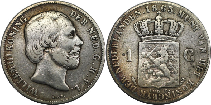 Europäische Münzen und Medaillen, Niederlande / Netherlands. Willem III. (1849-1...