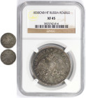 Russische Münzen und Medaillen, Nikolaus I. (1826-1855). 1 Rubel 1830 SPB NG. Silber. Bitkin 108. NGC XF 45