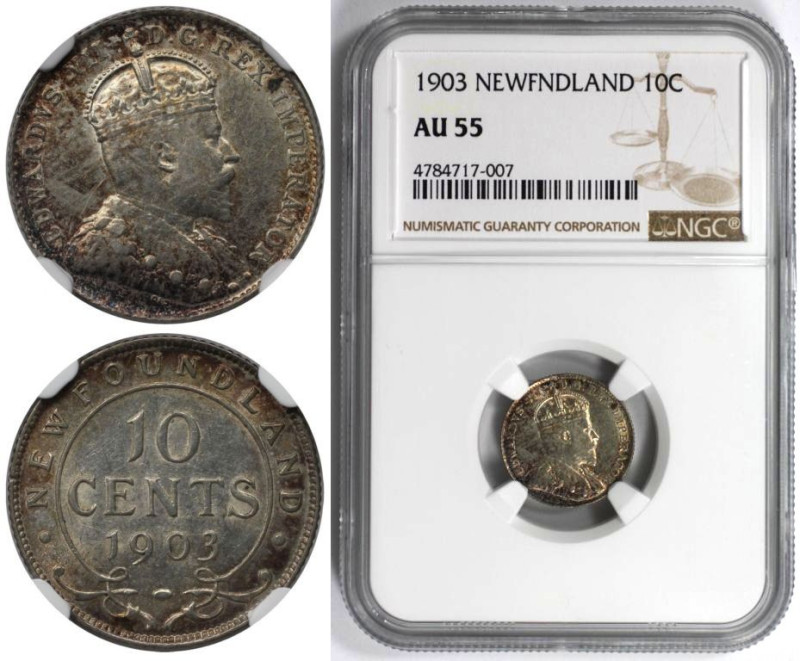 Weltmünzen und Medaillen, Kanada / Canada. Neufundland. Edward VII. (1901-1910)....
