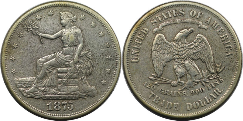 Weltmünzen und Medaillen, Vereinigte Staaten / USA / United States. "Trade Dolla...