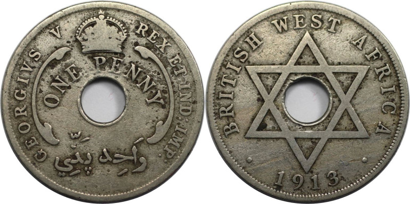 Weltmünzen und Medaillen, Westafrika / Western African. Britisch Westafrika. Geo...