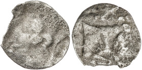 (430-425 a.C.). Sicilia. Gela. Litra. (S. 797) (BMC. II, 52). Rara. 0,29 g. BC-.