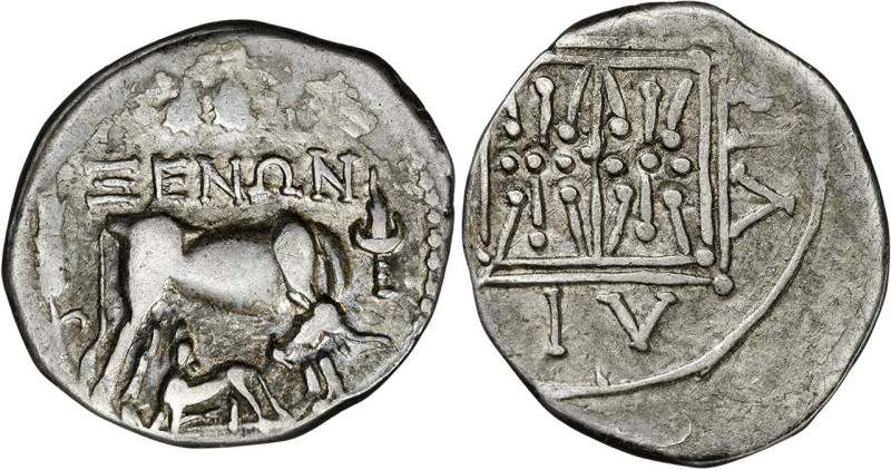 (275/210-48 a.C.). Iliria. Epidamnos-Dyrrhachium. Dracma. (S. 1901 var) (CNG. II...