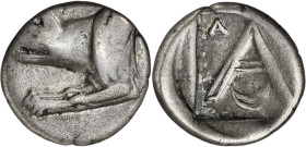 (330-270 a.C.). Argolis. Argos. Hemidracma. (S. 2795 var) (CNG. V, 667). 2,60 g. MBC.
