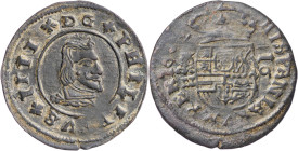 1662. Felipe IV. Granada. N. 16 maravedís. (AC. 462). 4,41 g. MBC+/MBC.