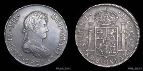 Santiago. Fernando VII. 8 Reales 1812 FJ. KM80