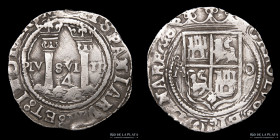 Mexico. Carlos I. 4 Reales 1542-1555 O. Cal 138