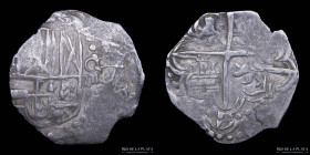 Potosi. Felipe IV. 4 Reales 1650-51 O. Macuquina CJ 14