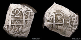 Potosi. Fernando VI. 2 Reales 1756 Q. CJ 50.11.1