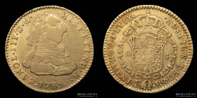 Potosi. Carlos III. 2 Escudos 1780 PR. CJ 70
