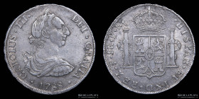 Potosi. Carlos III. 8 Reales 1788 PR. CJ 63.17