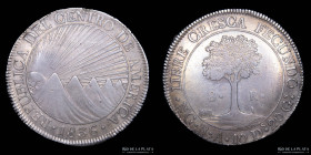 Rep. Centro America. 8 Reales 1836 NG BA. KM4