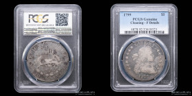 USA. 1 Dollar 1799. Draped Bust Dollar. KM32