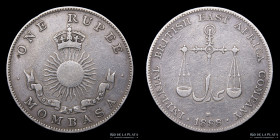 Mombasa. Imperial British East Africa Company. 1 Rupee 1888. KM5