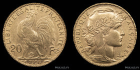 Francia. 20 Francs 1906. KM847